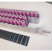 Tubo de canal de enfriamiento de serpiente de aluminio para batería